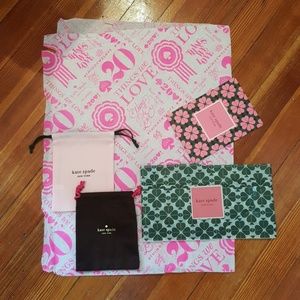 Kate Spade fun kits with two jewelry pouches